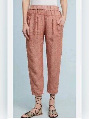 Anthropologie Hei Hei Francois Linen Pants - M ( EUC)